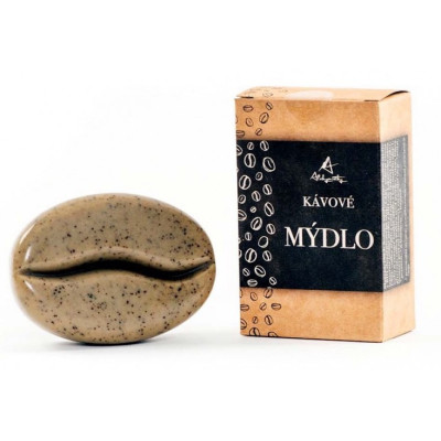 Săpun cu cafea Alchimistă - peeling cu cafeină 80g | WERECO