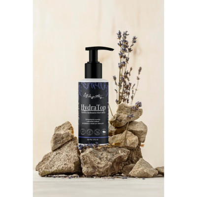 Lapte de corp HydraTop Alchimistă 150 ml – hidratare naturală cu acid hialuronic și prebiotice