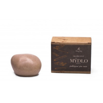 Săpun cu scorțișoară Alchimistelor - peeling pentru mâini 95g | WERECO