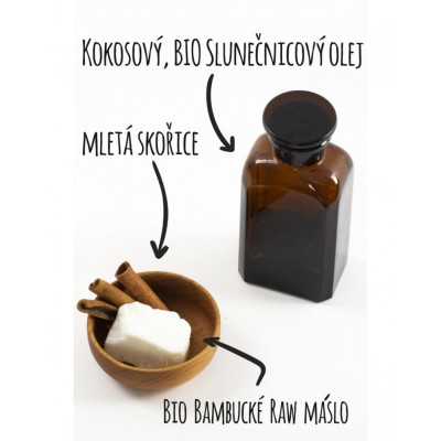 Săpun cu scorțișoară Alchimistelor - peeling pentru mâini 95g | WERECO