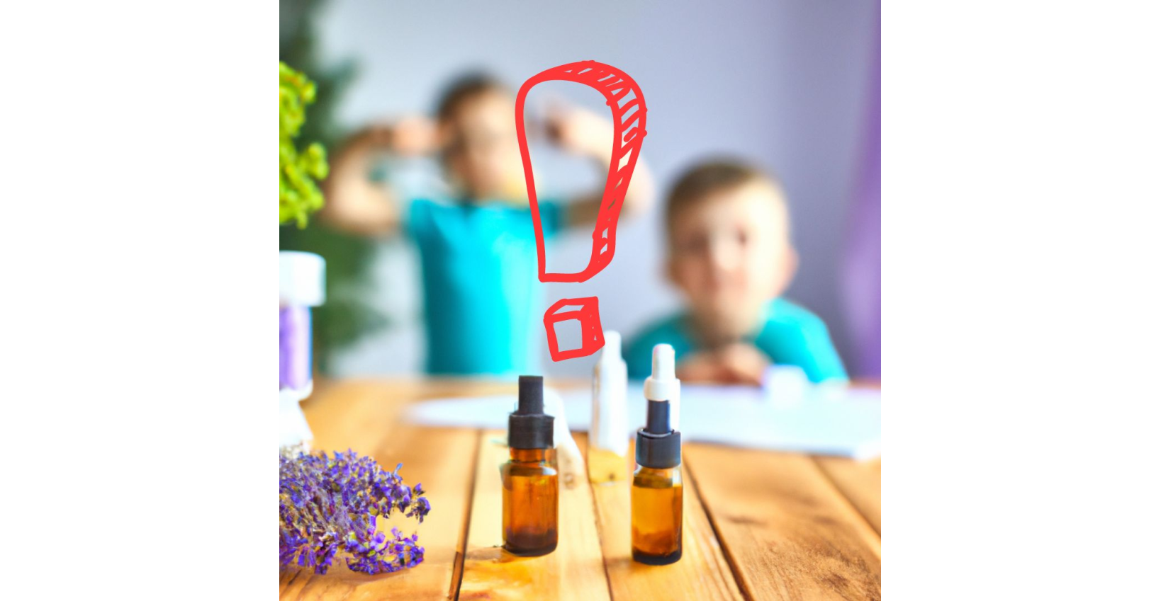 Why is precaution advisable when using aromatherapy for children under three years?